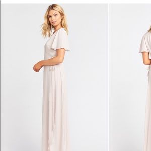 Show me your mumu Sofia wrap dress